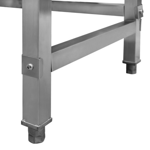 Profesjonalny Stół Gastronomiczny Nierdzewny z Blokiem Szuflad 180x60x85 | MTP001738