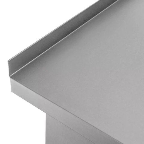 Profesjonalny Stół Gastronomiczny Nierdzewny z Szafką 150x60x85 | MTP003215