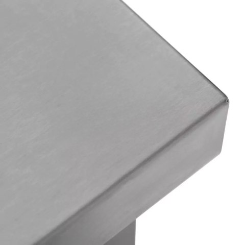 Profesjonalny Stół Gastronomiczny Nierdzewny z Szafką 150x60x85 | MTP003215