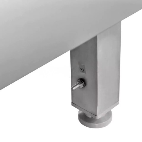 Profesjonalny Stół Gastronomiczny Nierdzewny z Szafką 150x60x85 | MTP003215