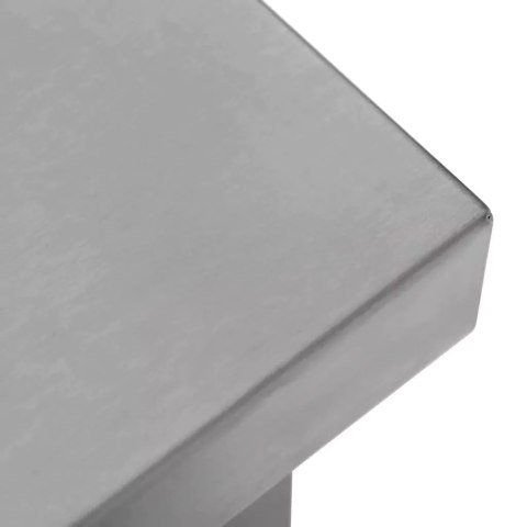 Profesjonalny Stół Gastronomiczny Nierdzewny z Szafką 180x60x85cm | MTP003213