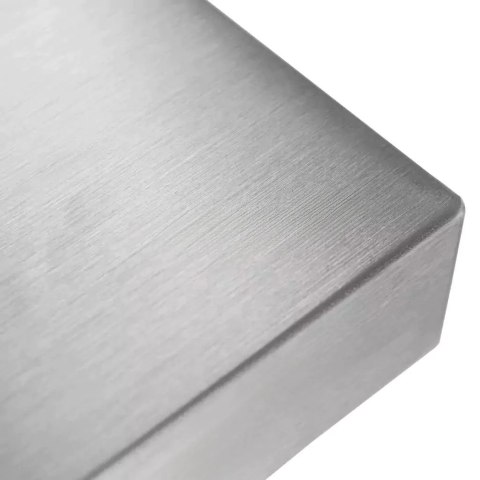 Profesjonalny Stół Gastronomiczny z Połką i Rantem Nierdzewny 180x70x85 | MTP003211