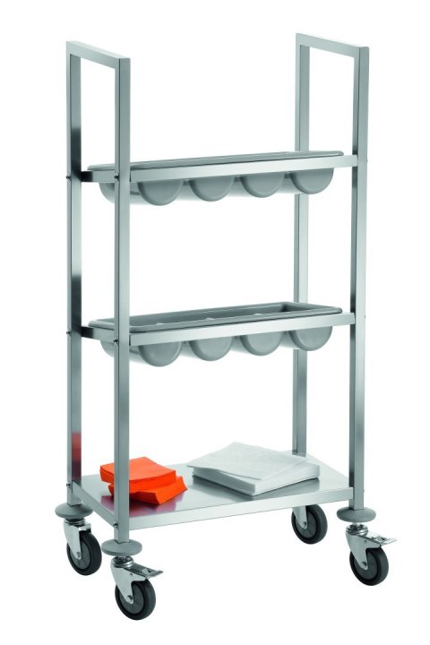 Profesjonalny Wózek Na Sztućce 595x305x1205mm | BARTSCHER A300111