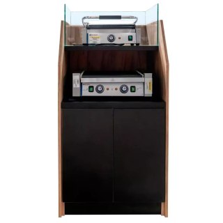 Stanowisko do Hot-Dogów Dąb Kraft 700x800x1430mm | MPP000227