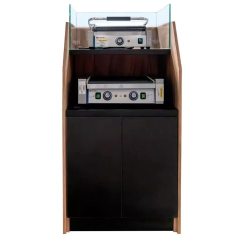 Stanowisko do Hot-Dogów Dąb Kraft 700x800x1430mm | MPP000227