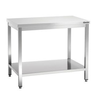 Stół Centralny z Półką Nierdzewny 1200x600x850mm | BARTSCHER 307126