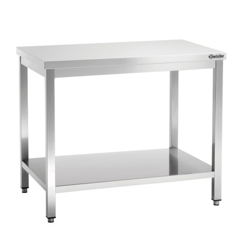 Stół Centralny z Półką Nierdzewny 1200x600x850mm | BARTSCHER 307126