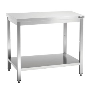 Stół Centralny z Półką Nierdzewny 1200x700x850mm | BARTSCHER 311127