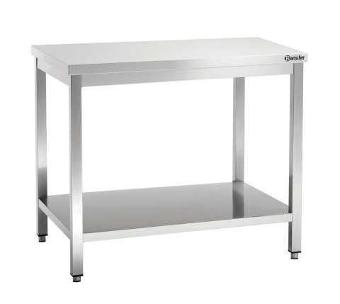 Stół Centralny z Półką Nierdzewny 1300x700x850mm | BARTSCHER 307137