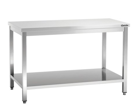 Stół Centralny z Półką Nierdzewny 1500x600x850mm | BARTSCHER 307156