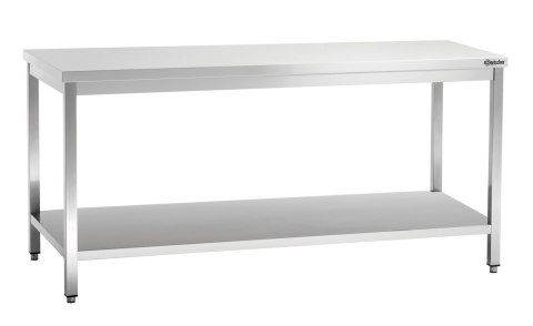 Stół Centralny z Półką Nierdzewny 1800x700x850mm | BARTSCHER 307187