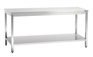 Stół Centralny z Półką Nierdzewny 1800x700x850mm | BARTSCHER 311187