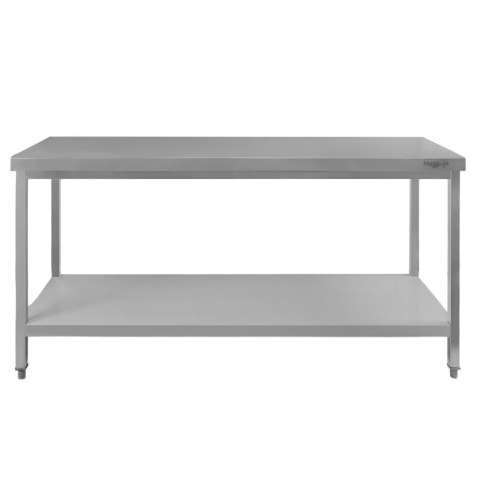 Stół Gastronomiczny Centralny z Półką 1500x600x850mm | MTP003546