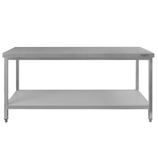 Stół Gastronomiczny Centralny z Półką 1600x600x850mm | MTP003548