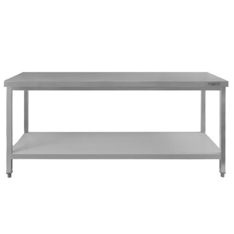 Stół Gastronomiczny Centralny z Półką 1800x700x850mm | MTP005096