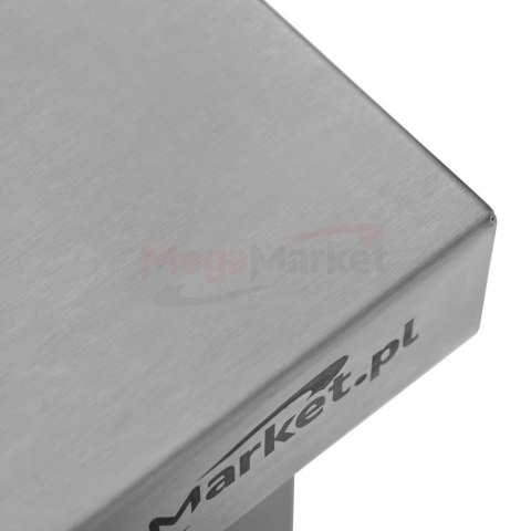 Stół Gastronomiczny Przyścienny z Szafką 1000x600x850mm | MTP005809