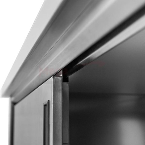 Stół Gastronomiczny Przyścienny z Szafką 1000x600x850mm | MTP005809