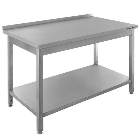 Stół Gastronomiczny Roboczy Spawany z Półką 1200x700x850mm | MTP003797