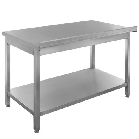 Stół Gastronomiczny Roboczy Spawany z Półką 1200x700x850mm | MTP003797