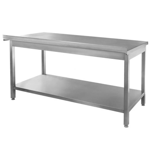 Stół Gastronomiczny Roboczy Spawany z Półką 1500x700x850mm | MTP003209