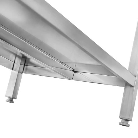 Stół Gastronomiczny Roboczy Spawany z Półką 180x60x85cm Stal Nierdzewna | MTP003210