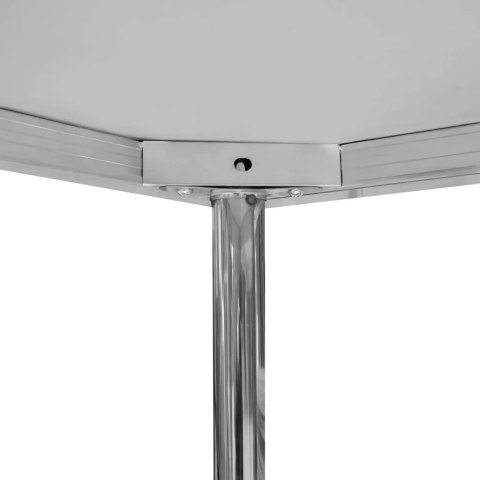 Stół Gastronomiczny ze Stali Nierdzewnej Przyścienny z Półką Standard 100x60x85 cm | MTP004383