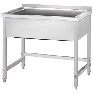 Stół z Basenem 1-Komorowym 1000x700x850 400 mm | GREDIL 671707