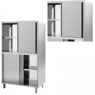 Szafa Przelotowa Nierdzewna ze Stali 80x50x180 | HENDI 811634