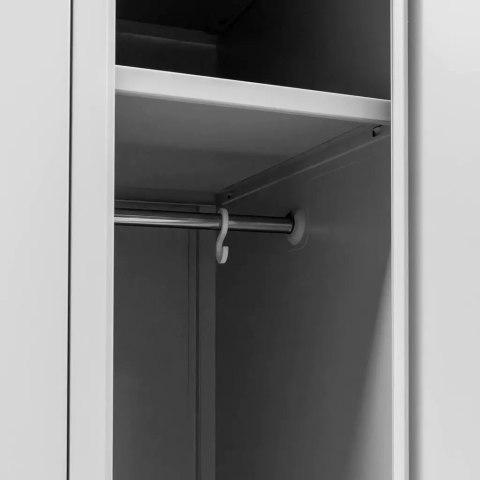Szafka Bhp Ubraniowa Pracownicza 4-Drzwiowa 1200x500x1800mm | MTP003092