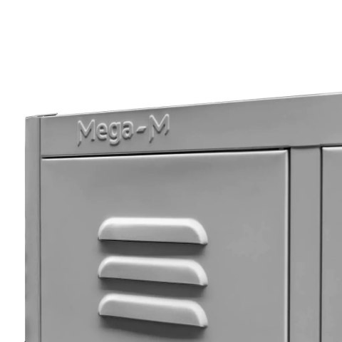 Szafka Bhp Ubraniowa Pracownicza 4-Drzwiowa 1200x500x1800mm | MTP003092