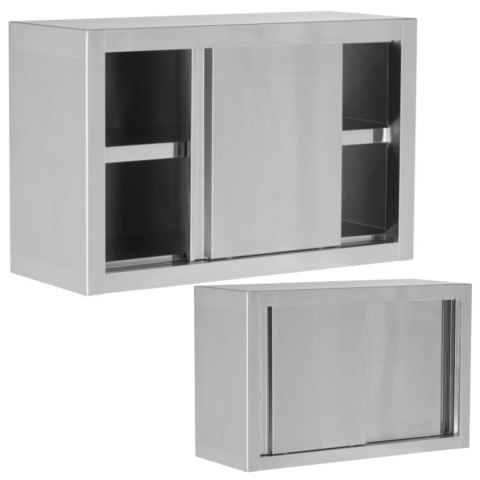 Szafka Nierdzewna z Drzwiami Suwanymi 1000x400x650 [Sxgxw] | YATO YG-08900