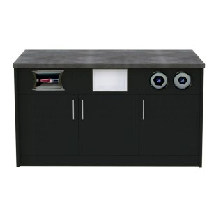 Szafka Pod Ekspres do Kawy Czarna 1540x600x920mm | MPP001025