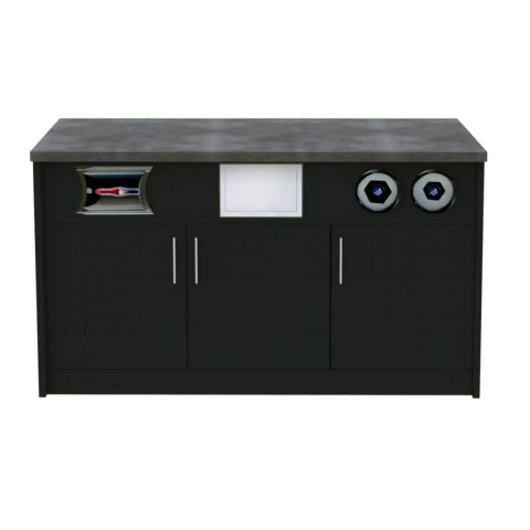 Szafka Pod Ekspres do Kawy Czarna 1540x600x920mm | MPP001025