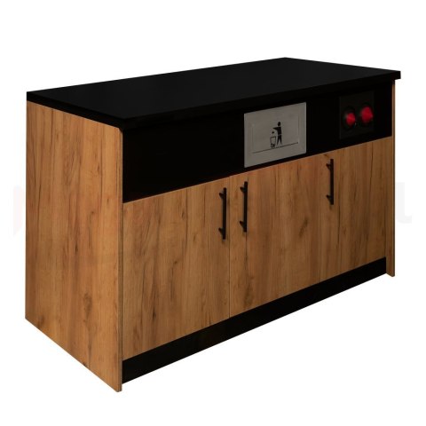 Szafka Pod Ekspres do Kawy Dąb Kraft 1540x600x920 | MPP000175