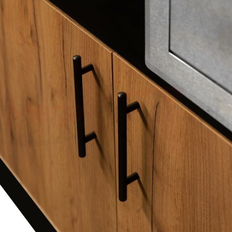 Szafka Pod Ekspres do Kawy Dąb Kraft 1540x600x920 | MPP000175