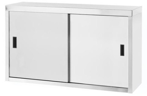 Szafka Wisząca ze Stali Nierdzewnej 100x30 Drzwi Suwane | HENDI 811207