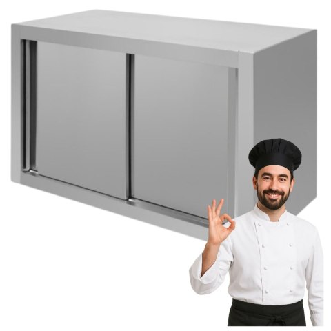 Szafka ze Stali Nierdzewnej Naścienna Wisząca 1500x400x650 | YATO YG-08902
