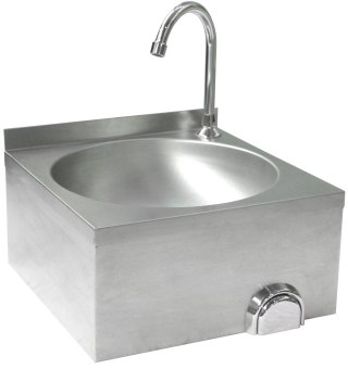 Umywalka Gastronomiczna bezdotykowa 40x40 | HENDI 810316