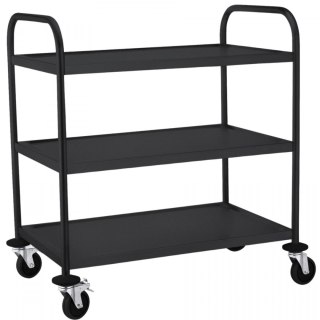 Wózek 3-Półkowy 90x59x93 Czarny | HENDI 811320