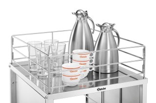 Wózek Gastronomiczny 10xGN 1/1 580x685x1840 4 kółka skrętne Bartscher | 300186