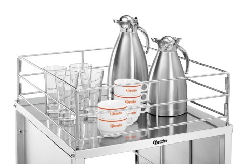 Wózek Gastronomiczny 10xGN 1/1 580x685x1840 4 kółka skrętne Bartscher | 300186