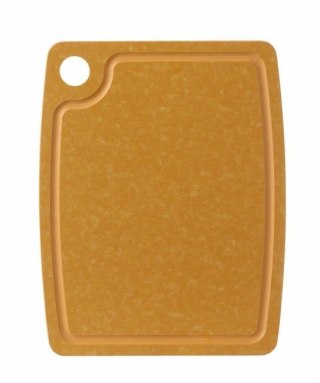 Deska do Krojenia z Włókna Drzewnego Brązowy 300x235x6 | HENDI 505724