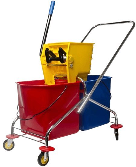 Dwukomorowe Wiadro Na Mopa | SZRON GS-028LKA