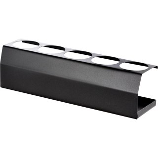 Ekspozytor Na Dyspensery do Sosów Czarny 5x Ø75 mm | STALGAST 065115