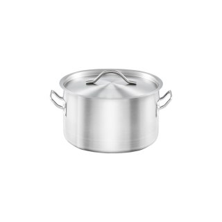 Garnek Średni z Pokrywką Stalowy Gastronomiczny Ø160mm 1,9l Stalgast | GREDIL 012166