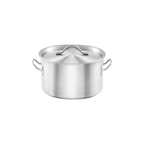 Garnek Średni z Pokrywką Stalowy Gastronomiczny Ø160mm 1,9l Stalgast | GREDIL 012166