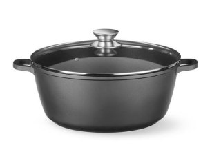 Garnek z Powłoką Nieprzywierającą 7,5l Czarny 387x310x130mm | HENDI 611036