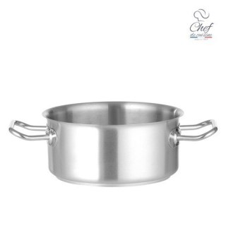 Garnek ze Stali Nierdzewnej Niski 4,7l ⌀240x105 | CHEF DE CUISINE 831328