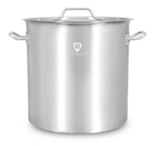 Garnek ze Stali Nierdzewnej 21,2l 300x300 mm z Pokrywką | RESTO QUALITY RQ13030
