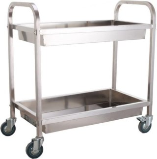 Wózek Kelnerski 2-półkowy 960x495x950mm | SZRON WT-A00903
